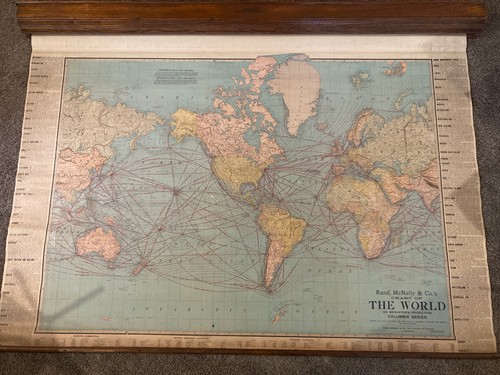 Rand mcnally antique school - rand,
