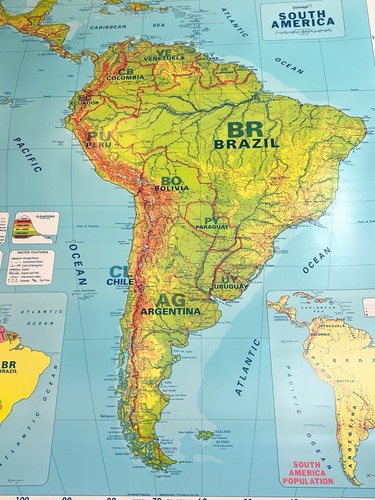 Concept south america - concept,