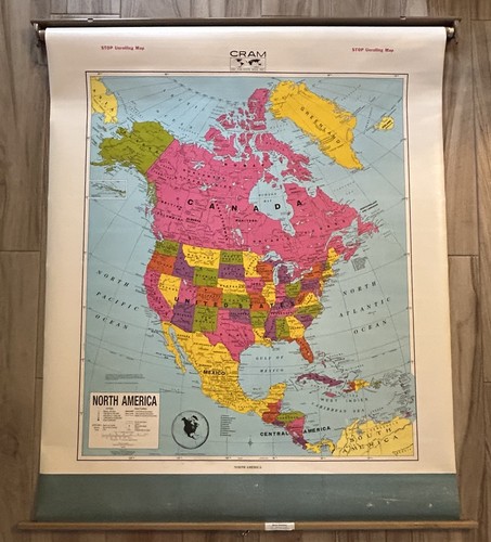 Vtg cram north - cram’s, america