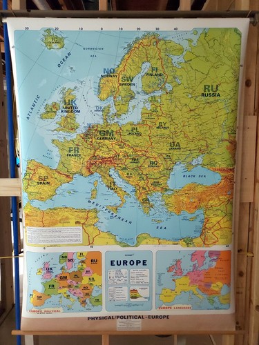 2004 europe physical political - 2004,