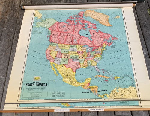 Vtg cram united states north - cram's,