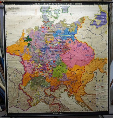 History map germany - germany, 1438-1555
