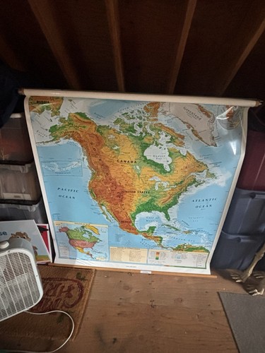 Pull down classroom map - down,