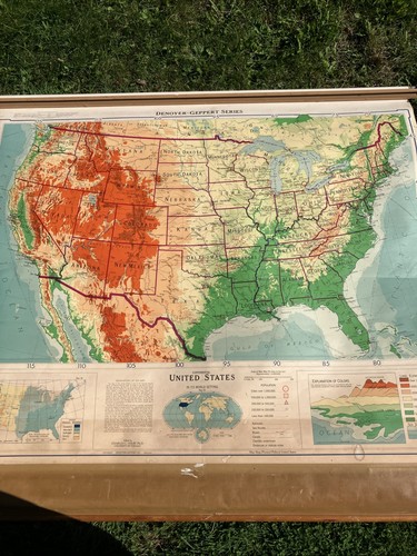 Vintage denoyer geppert - vintage, united